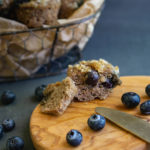 Paleo blueberry mini muffins