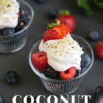 Dairy Free Coconut Whipped Cream